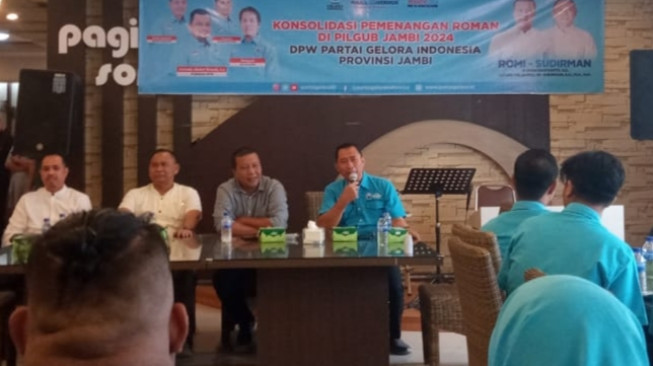 Romi - Sudirman Konsolidasi dengan Partai Gelora, Menjeput Kemenangan di Pilgub Jambi 2024