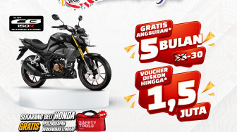 Beli All New Honda CB150R Streetfire, Dapatkan Diskon dan Potongan Angsuran