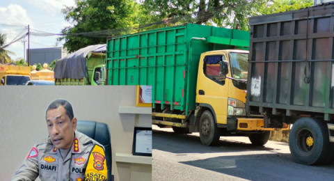 Puluhan Mobil Truk Angkutan Batubara Diamankan Langgar Tonase