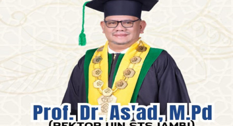 Breaking News - Rektor UIN STS Jambi Prof Asad Isma Meninggal Dunia