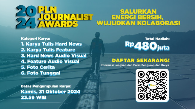 Buruan, Pendaftaran PLN Journalist Award  2024 Tinggal Sebulan Lagi