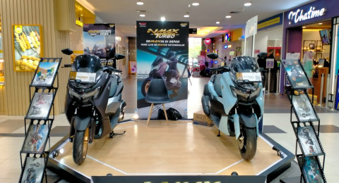 Yamaha Nmax Turbo dan Neo   Hadir di Mall Jamtos