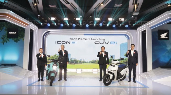 AHM Luncurkan Honda   ICON e: dan CUV e: