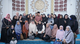 Anies Baswedan Hadiri Syukuran  Dua Tahun Masjid At Tabayyun.