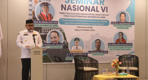 Pjs. Gubernur Sudirman: Hasil Penelitian Fapet Wujudkan Ketahanan dan Kemandirian Pangan