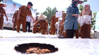 Penjabat Bupati Muaro Jambi Raden Najmi Hadiri Kegiatan Gerakan Tanam Cabai