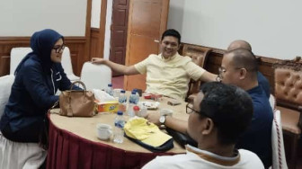 Ketua DPRD - Hiswana Migas Provinsi Jambi Bahas Gas dan BBM Jelang Nataru