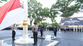 Memperkuat Komitmen Kebangsaan, Polda Jambi Gelar Upacara Hari Sumpah Pemuda.