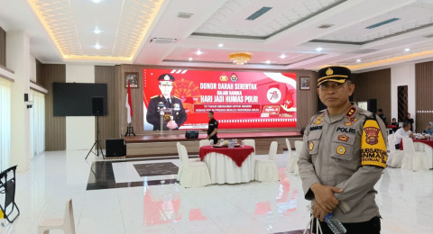 Kapolda Jambi Bangga Punya Personel Jadi Pendonor Darah Aktif