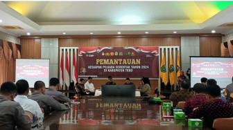 Pjs Gubernur Sudirman Apresiasi Kesiapan Pemkab Tebo Jelang Pilkada Serentak 2024