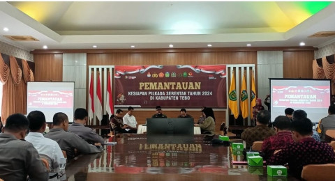 Pjs Gubernur Sudirman Apresiasi Kesiapan Pemkab Tebo Jelang Pilkada Serentak 2024