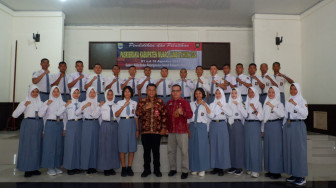 Pendidikan Dan Pelatihan Pasukan Pengibar Bendera Pusaka Kabupaten Muaro Jambi.