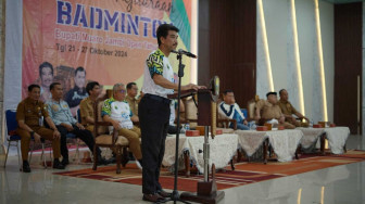 Penjabat Bupati Buka Kejuaraan Badminton se-Kabupaten Muaro Jambi