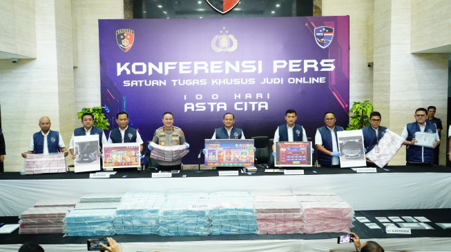 Sita Rp78,1 Miliar dari Judol Internasional, Komitmen Polri Atas Asta Cita Presiden Prabowo