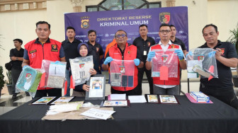 Polda Jambi Amankan Bandar Togel Beromset Belasan Juta Perhari.