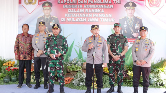 Dukung Program Swasembada Pangan, Kapolri-Panglima TNI Luncurkan Gugus Tugas Polri