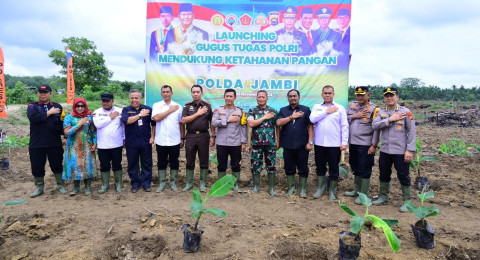 Kapolda Jambi Dan Danrem 042 Gapu,Sinergi Mendukung Program Presiden RI.