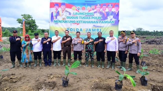 Kapolda Jambi Dan Danrem 042 Gapu,Sinergi Mendukung Program Presiden RI.