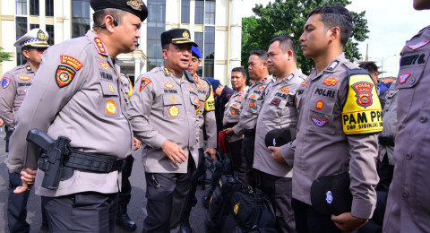 Polda Jambi Pastikan Kesiapan Personel PengamananTPS