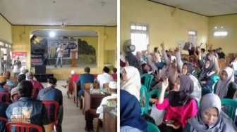 Setelah di Bungo, Tuka Gubernur Menggelora di Mandiangin, Romi  Berjanji Pengelolaan Sumber Daya Alam yang Adil.