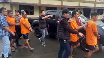 Empat Pelaku pengrusakan Kotak Suara di Kota Sungai Penuh Di Tangkap Setelah Beberapa Hari Buron