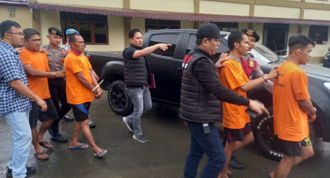 Empat Pelaku pengrusakan Kotak Suara di Kota Sungai Penuh Di Tangkap Setelah Beberapa Hari Buron