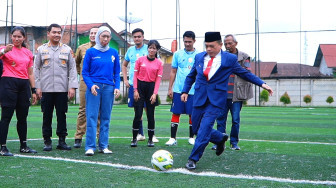 Gubernur Al Haris Buka Turnamen Mini Soccer ANTARA Cup 2024