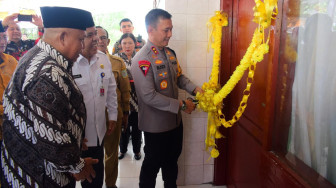 Kapolda Jambi Lantik Pengurus dan Resmikan Gedung Purnawirawan Polri.