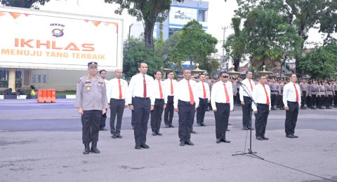 Selesaikan Konflik Pertanahan dari Menteri ATR, 19 Personel Polda Jambi Terima Penghargaan