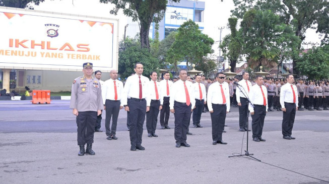 Selesaikan Konflik Pertanahan dari Menteri ATR, 19 Personel Polda Jambi Terima Penghargaan