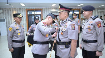 Sertijab PJU Polda Jambi,Kapolda : Pertahankan Prestasi yang Sudah di Ukir