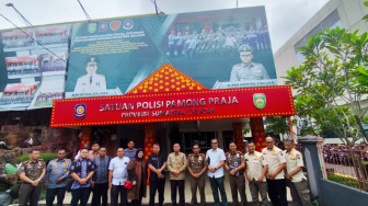 Komisi I DPRD, Satpol PP dan Damkar Provinsi Jambi Stuba ke Satpol PP Sumsel