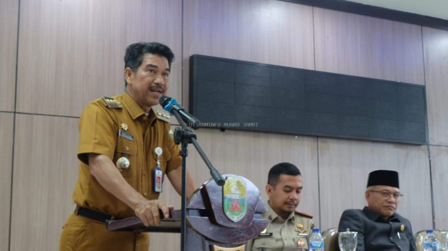 PJ Bupati Raden Najmi Hadiri Acara Rakor Penanganan Bencana Hidrometeorologi Tahun 2025