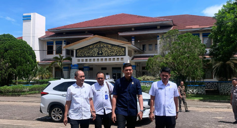 Ketua DPRD Provinsi Jambi, M. Hafiz Pantau Langsung Kegiatan CAT Titian Teras.