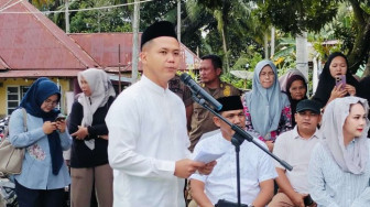 Hadiri Pasar Murah, Wakil Bupati Sarolangun Serahkan 850 Paket Sembako Subsidi.