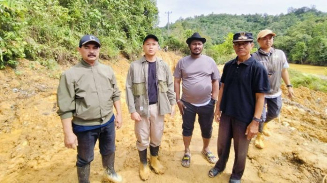 Wabub Sarolangun Tegaskan Akses Menuju Bukit Bulan Bisa Dilewati Jelang Lebaran.