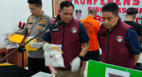 Polisi Ringkus Seorang Residivis Pengedar 1 Kg Sabu jaringan Lapas