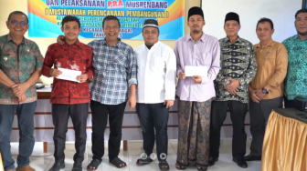 Bupati dan Wakil Bupati Tanjabtim Hadiri Rapat Pra Musrembang di Kecamatan Geragai