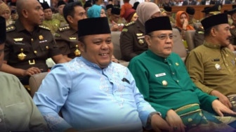 Wakil Bupati Tanjabtim Hadiri HUT Provinsi Jambi Ke-68.