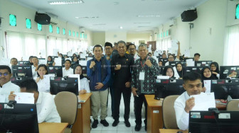Wakil Bupati Muaro Jambi Junaidi Mahir Tinjau Pelaksanaan Seleksi PPPK Tahap II Kabupaten Muaro Jambi