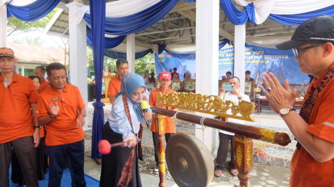 Ketua TP PKK Muaro Jambi Resmi Buka Kegiatan 02SN dan FLS3N