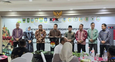 Rakor dengan KPK, Bupati Muaro Jambi Pertegas Komitmen Berantas Korupsi