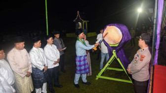 Bupati Sarolangun Hurmin Buka MTQ Ke-XXI Tingkat Kecamatan Batang Asai  Tahun 2025