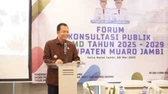 Bupati Muaro Jambi  BBS Resmi Buka Forum Konsultasi Publik RPJMD 2025-2029