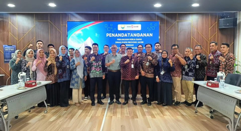 Hadirkan Keadilan Sosial Melalui Hunian Layak, Dinas PUPR Provinsi Jambi Tanda Tangani Perjanjian Kerja Sama dengan Bank Jambi