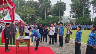 Walikota Maulana Lantik 1.909 PPPK di Pemkot Jambi