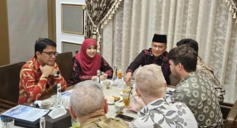 Walikota Jambi Maulana Sambut Kedutaan Besar Kanada, Bahas Program Kurangi Kebocoran Air