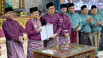 Pemkot Jambi dan BPJS Ketenagakerjaan Teken MoU di Paripurna HUT Kota Jambi, Perluas Perlindungan Ketenagakerjaan