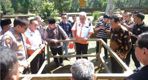 Bupati Muarojambi Hadiri Perayaan Waisak 2569 BE di Candi Kedaton
