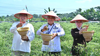 Sekda Resmikan "Lagro Koja" Langkah Pemerintah Kota Jambi Dalam Menjaga Ketahanan Pangan dan Pengendalian Inflasi